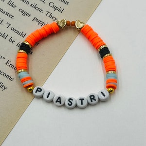 Oscar piastri friendship bracelet: mclaren
