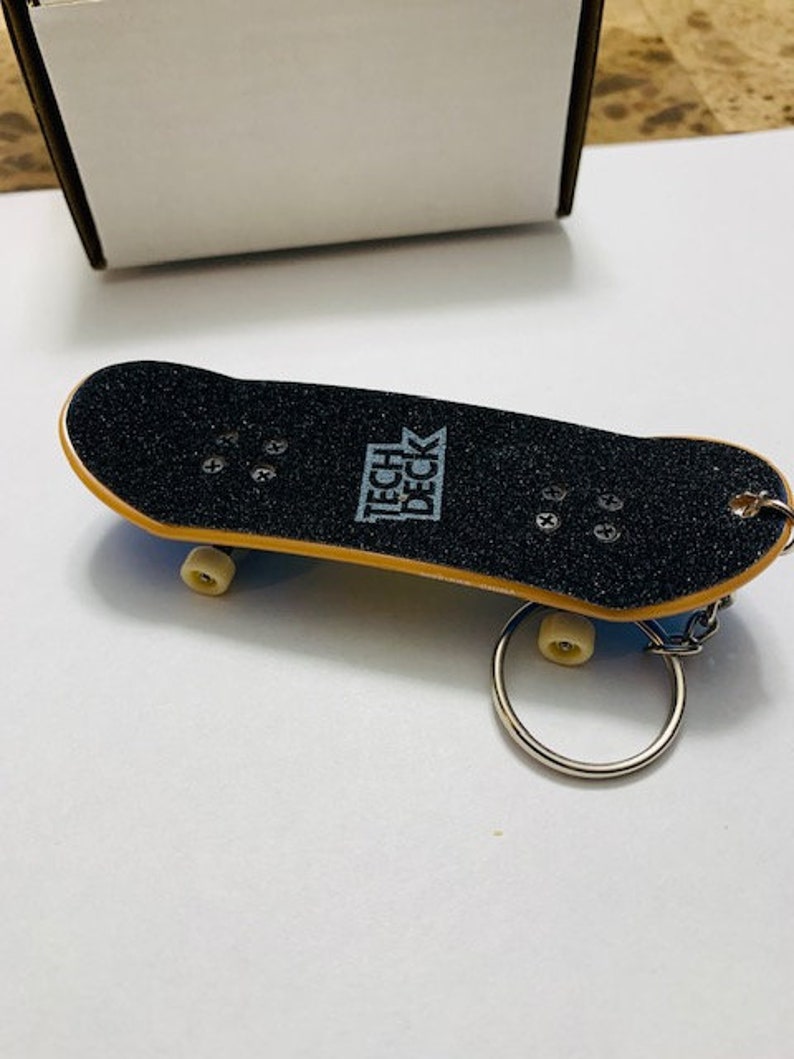 Tech Deck Skateboard Key Chain Custom Great Gift Flip Etsy
