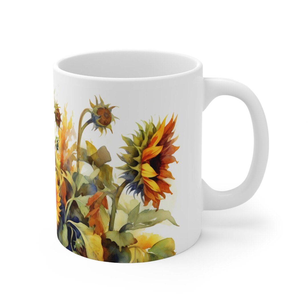 Sunflower Chicken Trio Mug