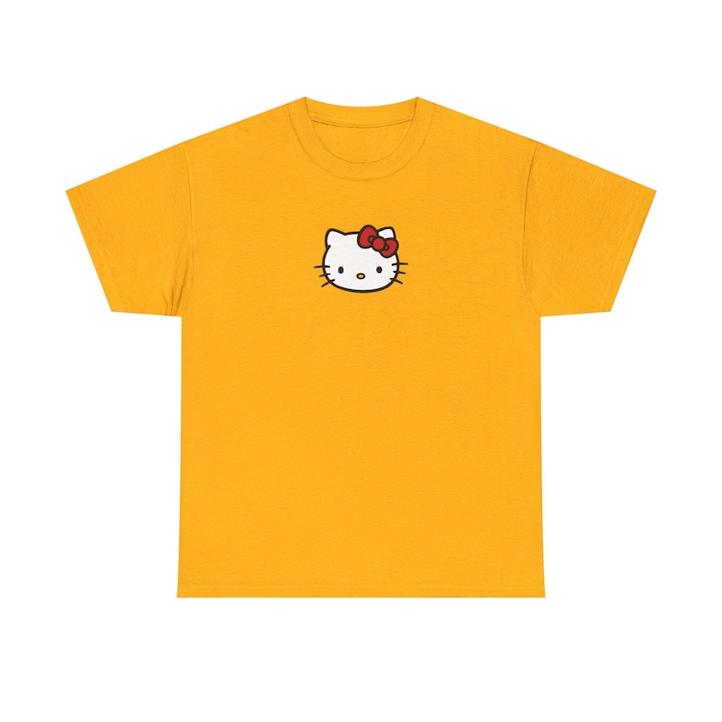 Chemise Hello Kitty, chemise assortie hello kittis, T-shirt helloe kitty, Hello Kitty, jolie chemise, cadeaux pour elle, chemise Sanrio image 8