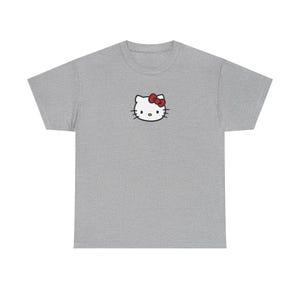 Chemise Hello Kitty, chemise assortie hello kittis, T-shirt helloe kitty, Hello Kitty, jolie chemise, cadeaux pour elle, chemise Sanrio image 7