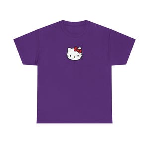 Chemise Hello Kitty, chemise assortie hello kittis, T-shirt helloe kitty, Hello Kitty, jolie chemise, cadeaux pour elle, chemise Sanrio image 12