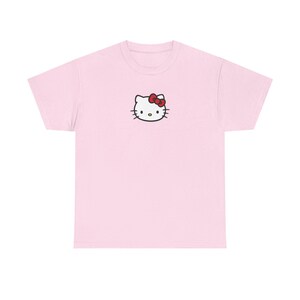 Chemise Hello Kitty, chemise assortie hello kittis, T-shirt helloe kitty, Hello Kitty, jolie chemise, cadeaux pour elle, chemise Sanrio image 4
