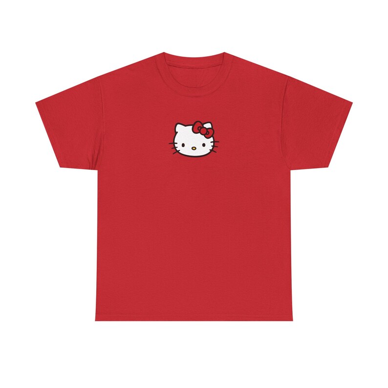 Chemise Hello Kitty, chemise assortie hello kittis, T-shirt helloe kitty, Hello Kitty, jolie chemise, cadeaux pour elle, chemise Sanrio image 10