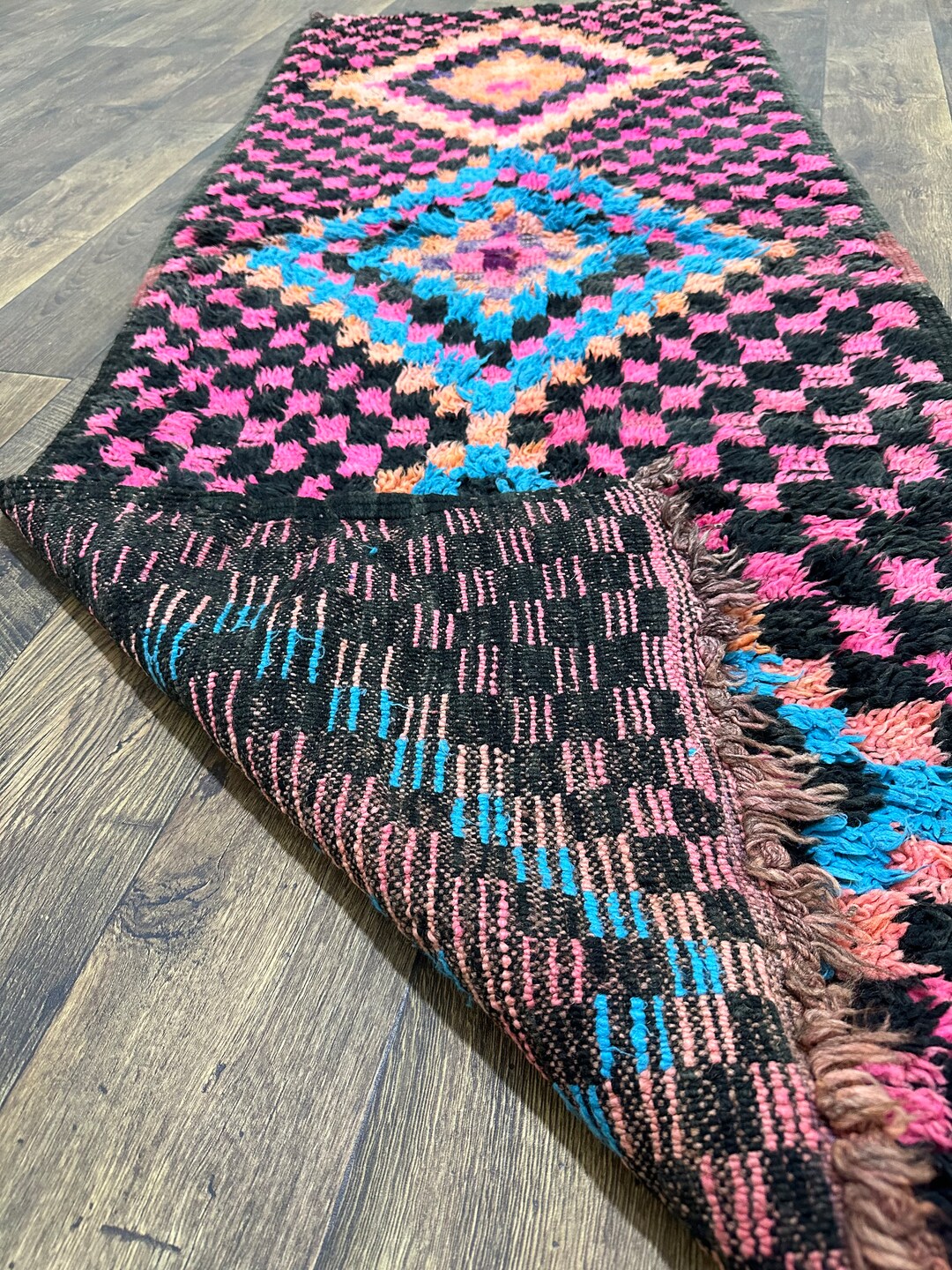 Moroccan Rug Entryway Rug Handmade Rug Berber Rug Runner Etsy