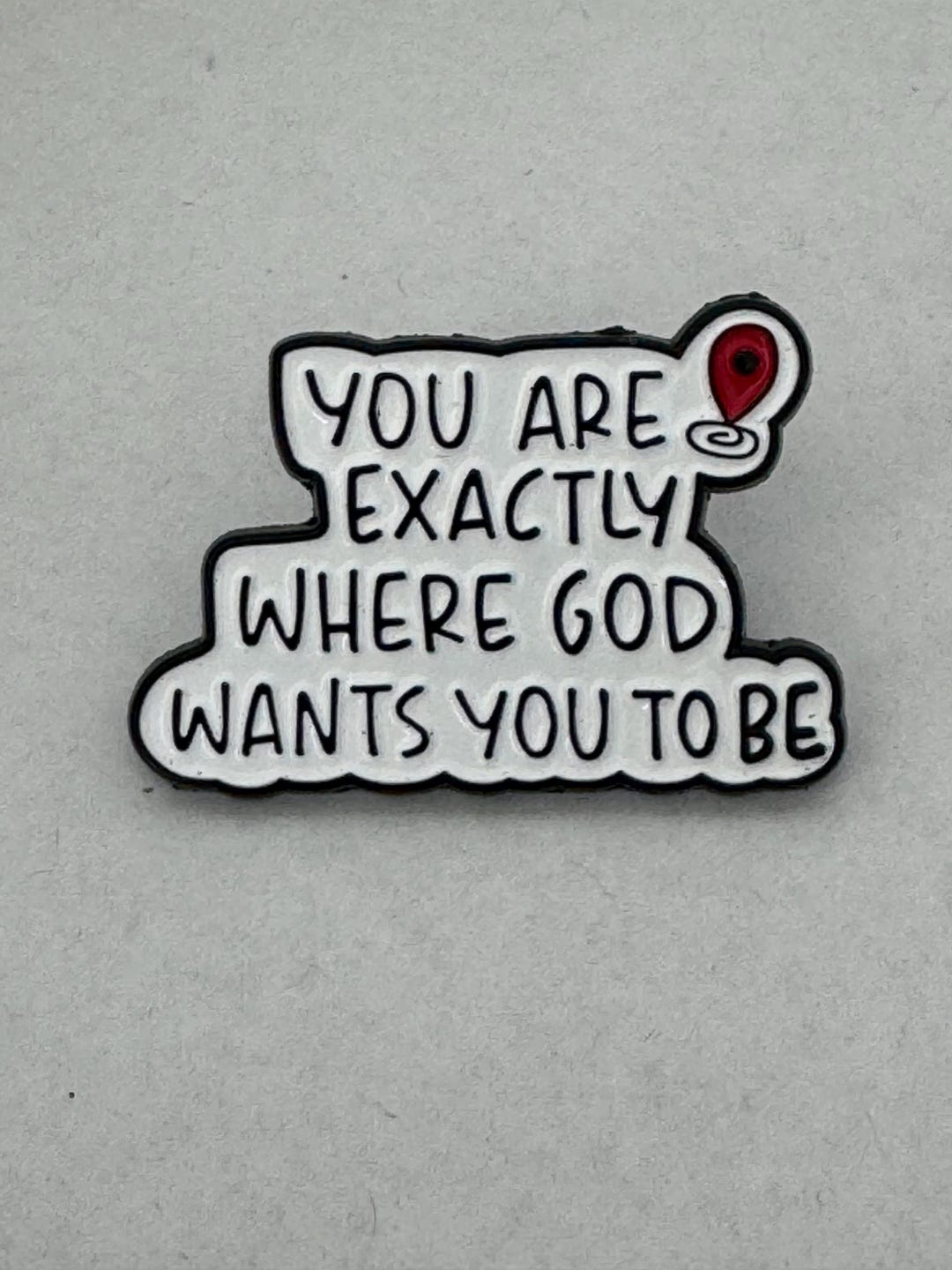 Not Religious Pin Christian