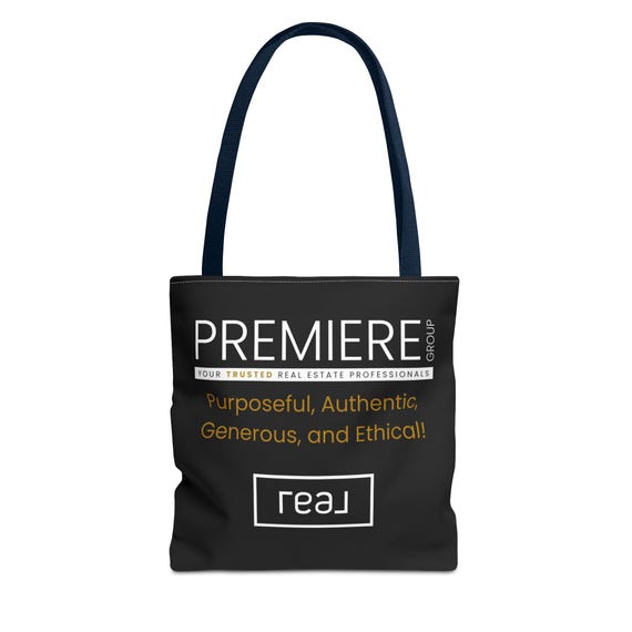 Premiere Group PAGE Tote Bag  Premiere Group PAGE Real Broker tote bag (AOP)