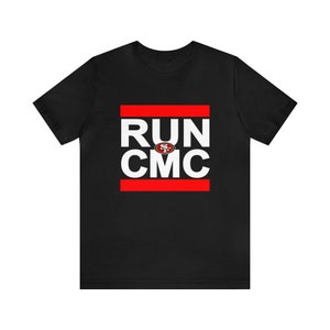 Camiseta Run CMC, camiseta de Christian McCaffrey, camiseta de los 49ers, camiseta de Christian McCaffrey, camiseta de los 49ers, camiseta de Christian McCaffrey