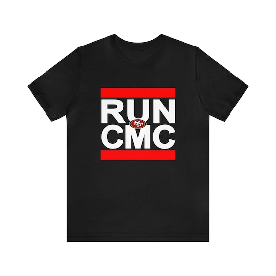 Run CMC T Shirt Christian McCaffrey T Shirt 49ers Christian McCaffrey t- shirt 49ers t shirt 49ers Christian McCaffrey t shirt