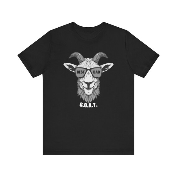 Best Dad Shirt Dad Gift Best Dad Goat t Best Dad T shirt Fathers Day Gift Fathers Day T Shirt  Unisex Jersey Short Sleeve Tee
