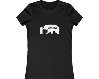 Mama Bear Tee shirt Gift for Mom, Cute Animal Graphic Shirt, Gift for Mom,Mothers Day Gift,