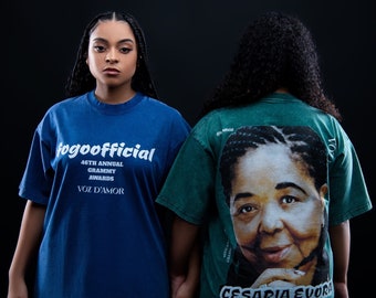 CESARIA EVORA oversized Tshirt