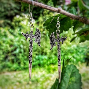 Battle Axe Earrings