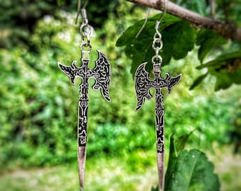 Battle Axe Earrings