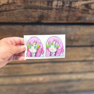 pink hashira v1 anime sticker || vinyl decal ||