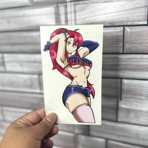 Y littner v2 anime sticker || vinyl decal