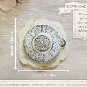 Journalinsats Shabby Embellishment Junk Journal Kit Journallucka som öppnas Kortomslag Utskrivbar Fjärilsprovlucka Digital nedladdning bild 6