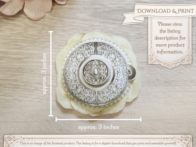 Journalinsats Shabby Embellishment Junk Journal Kit Journallucka som öppnas Kortomslag Utskrivbar Fjärilsprovlucka Digital nedladdning bild 6