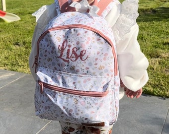 Mochila personalizada Little Dutch para creche e pré-escola (3 cores disponíveis).