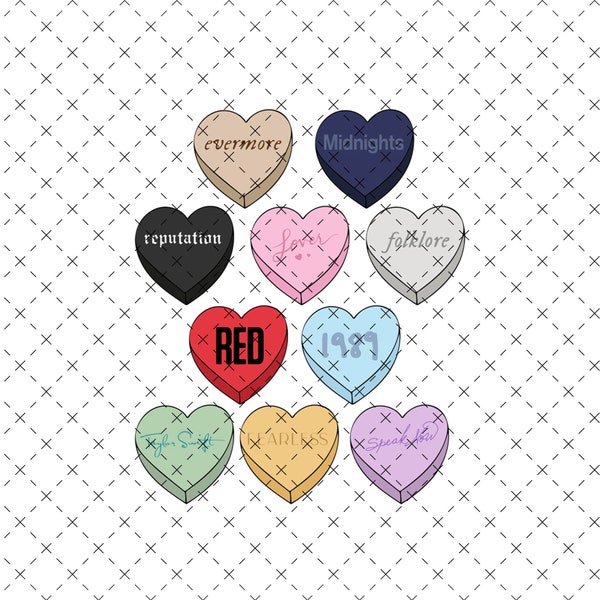 Candy Heart Swiftie Valentine Png, Romantic Valentine's Day Png, Candy Heart Love Png, Swiftie Lover Valentine Png, Happy Valentins Day Png