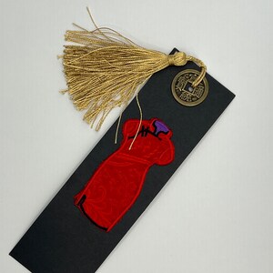 Fully handmade copper coins embroidered tassels Chinese style bookmark Super Special