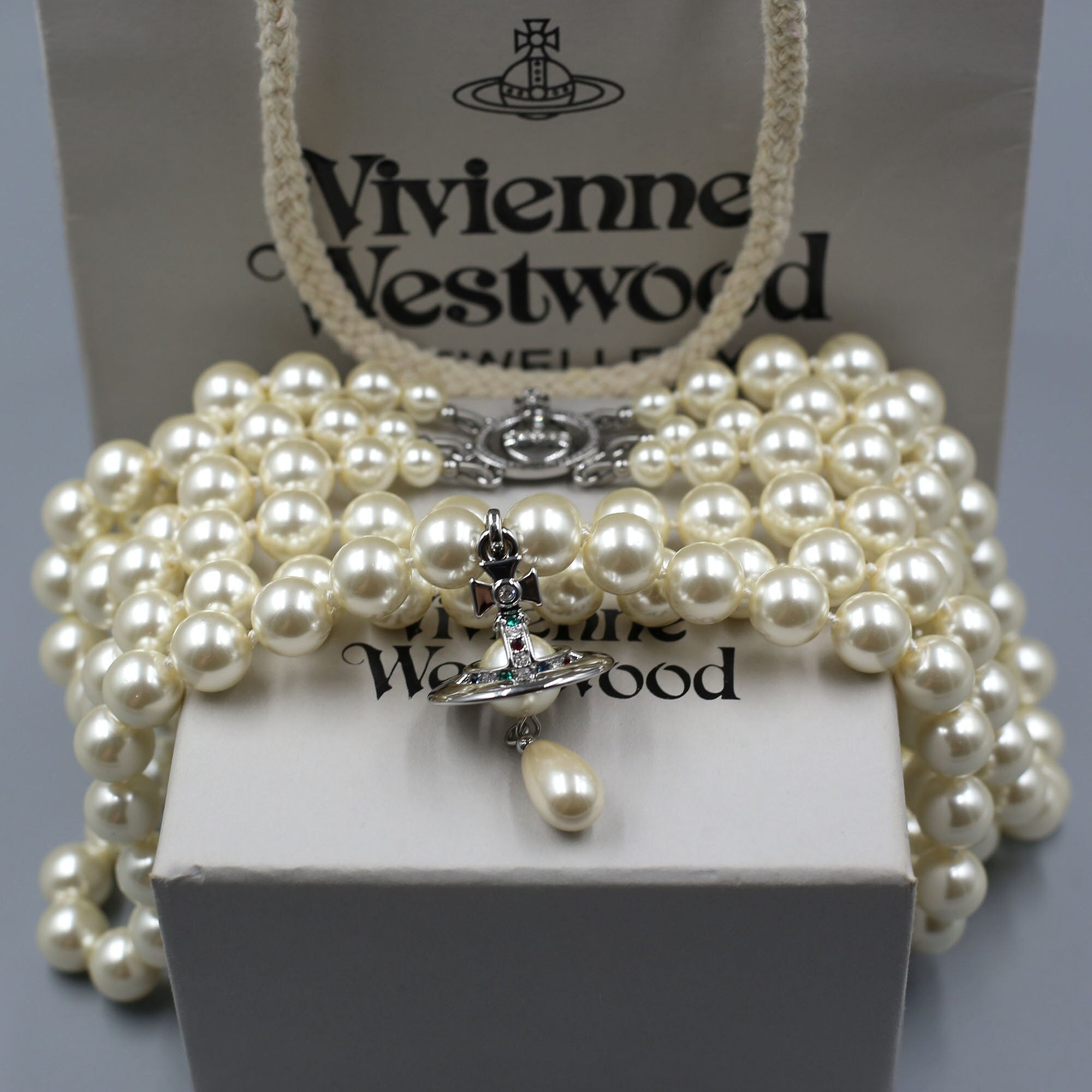 Vivienne Westwood Skull Necklace - Etsy
