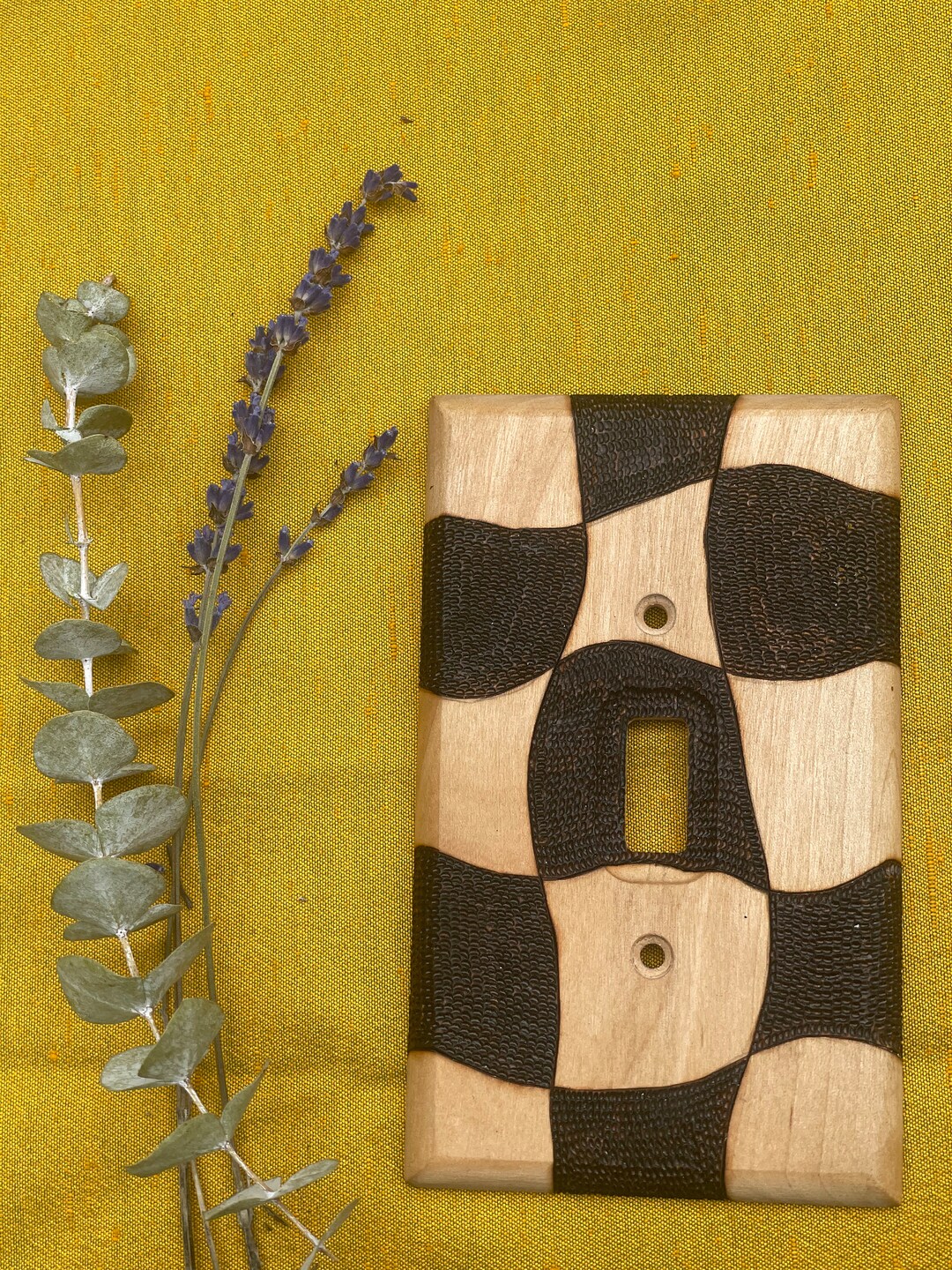 WOODEN LIGHT SWITCH Cover Wood Burned Light Switch Cover Etsy