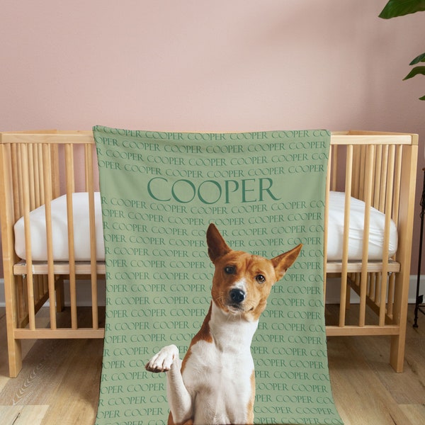 Customized Dog Face Blanket Etsy