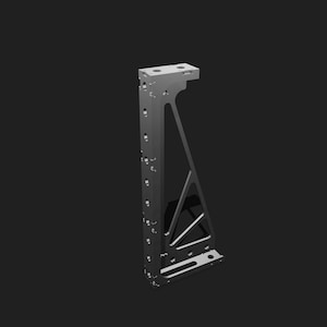 500x200mm Welding Table Riser Block Square DXF File