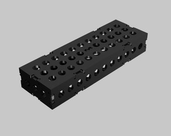 300mm Block Welding Fixture DXF