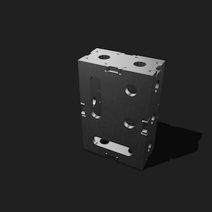 50mm 123 Welding Table Fixture Block DXF Files