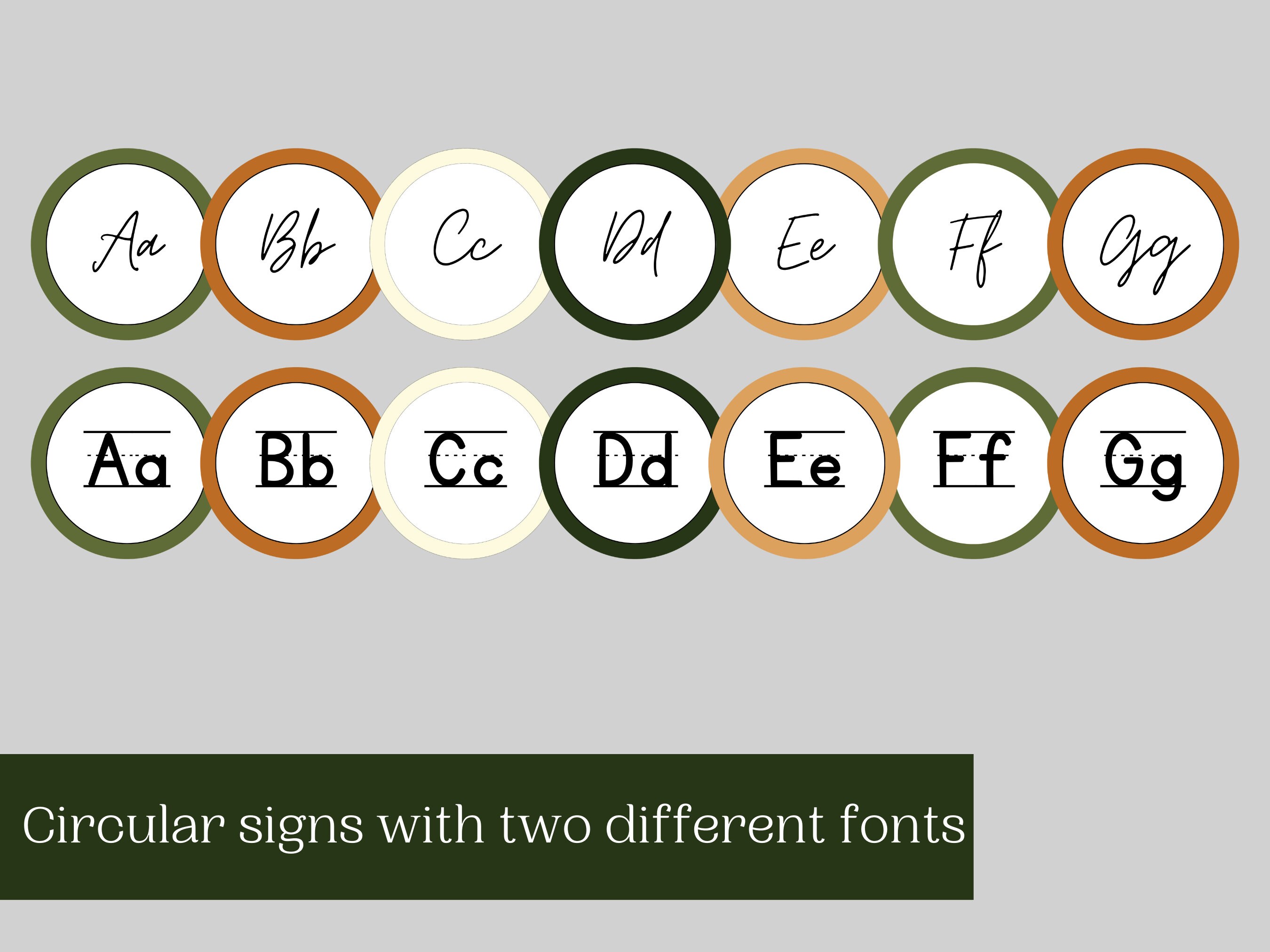 Alphabet Posters | Out of the Woods | Pintables for a Woodland ...