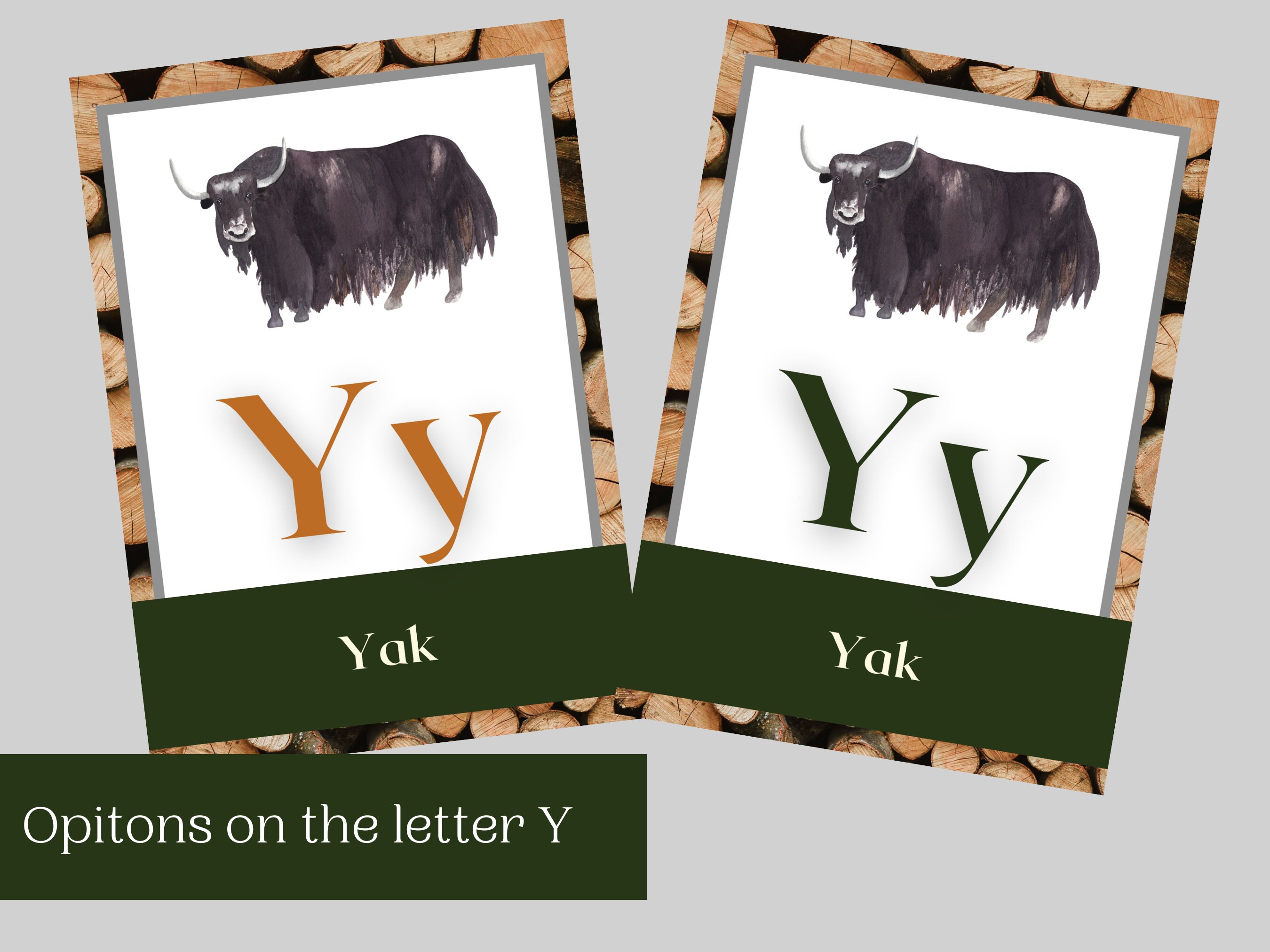 Alphabet Posters | Out of the Woods | Pintables for a Woodland ...