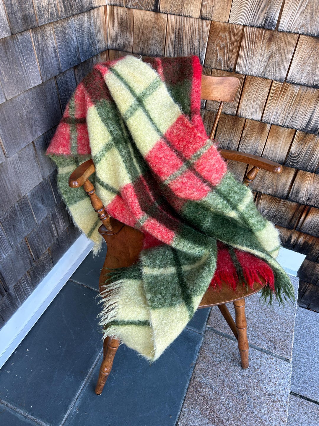 Vintage Glen Cree Mohair Throw - Made in Scotland - Etsy