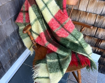 Vintage Glen Cree Mohair Throw - Made in Scotland