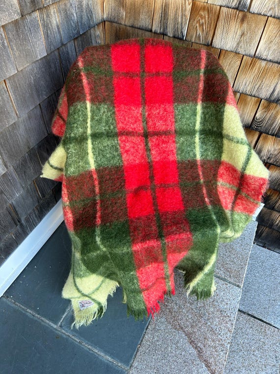 Vintage Glen Cree Mohair Throw - Made in Scotland - Etsy
