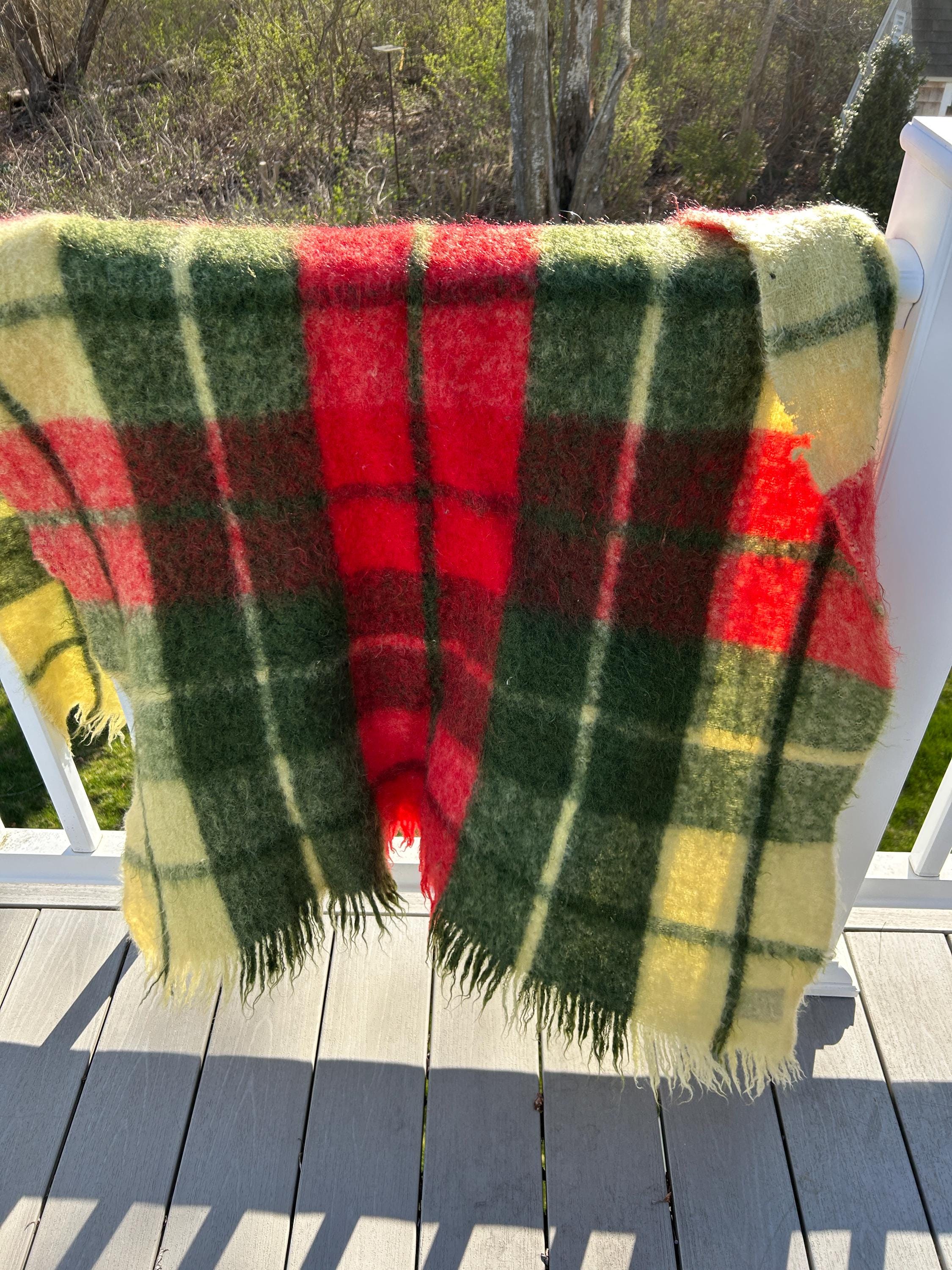 Vintage Glen Cree Mohair Throw - Made in Scotland - Etsy