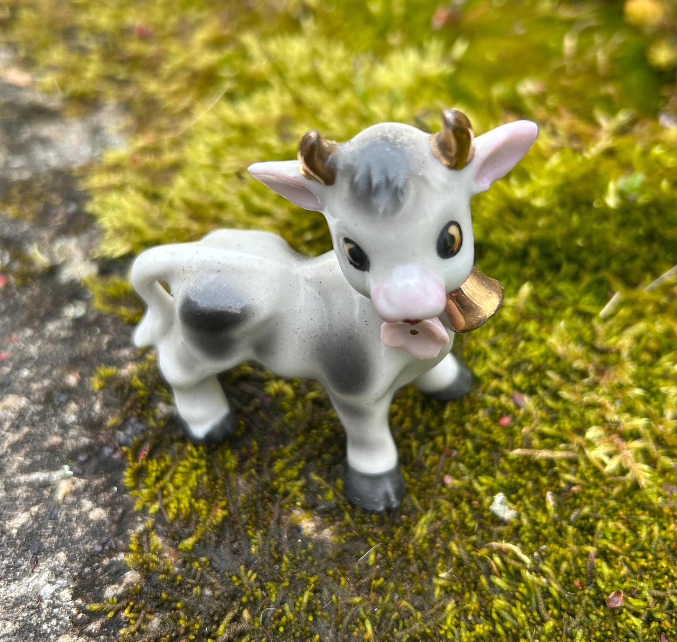China Cow Figurine - Etsy