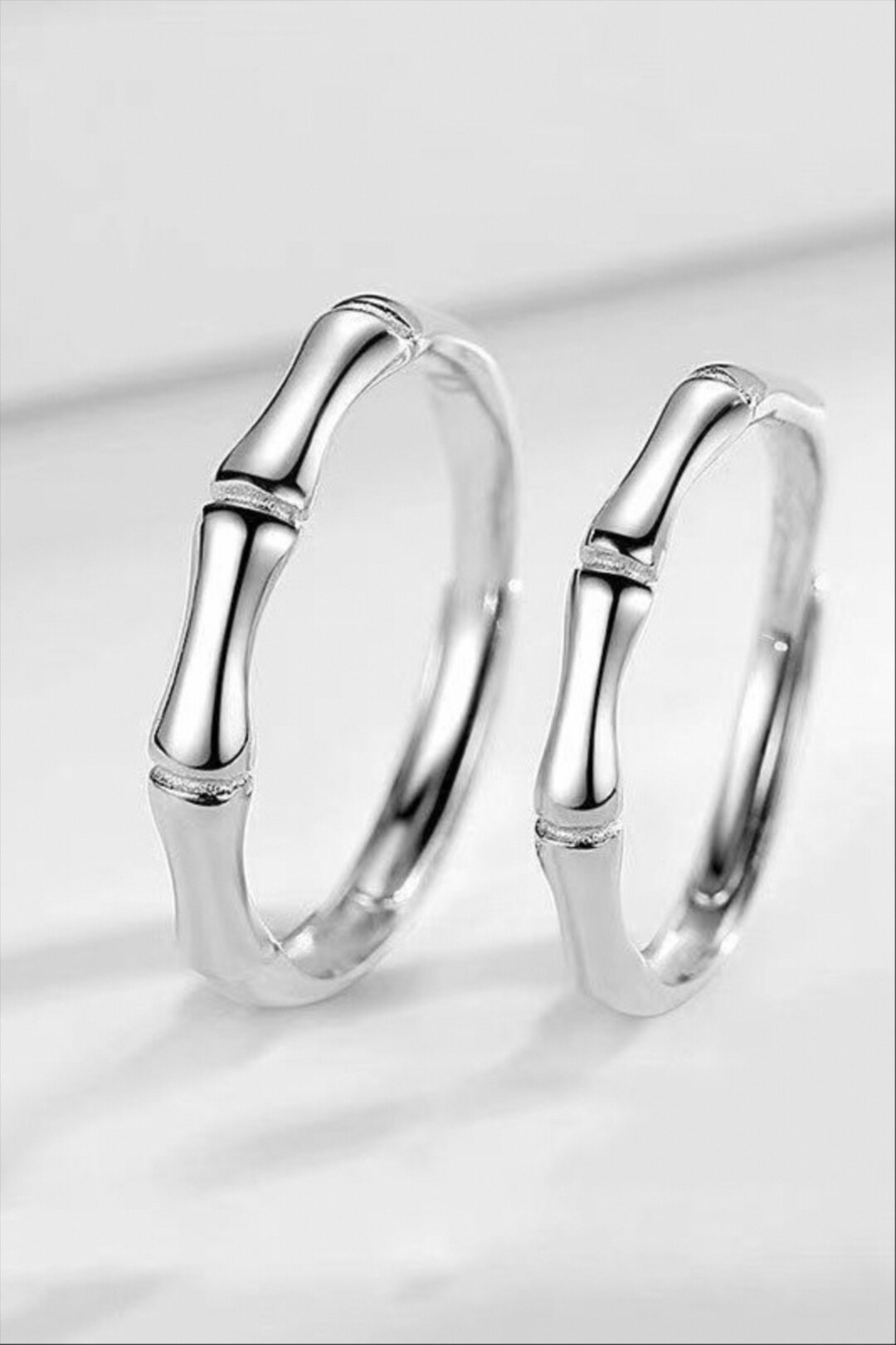 A Pair of Handmade Sterling Silver Wedding Rings Etsy