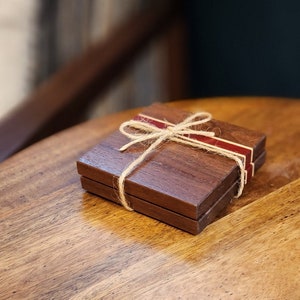 Premium Hardwood Coasters