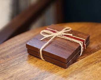 Premium Hardwood Coasters