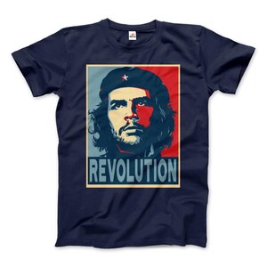 Che Guevara Revolution, Hope Style T-Shirt Navy