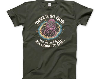 Vintage Lovecraftian Nihilismus Monster T-Shirt