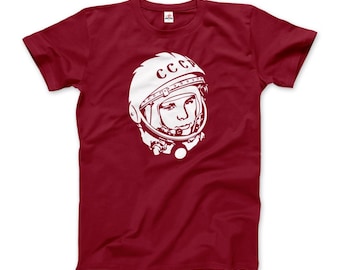 Yuri Gagarin Cccp Design T-Shirt