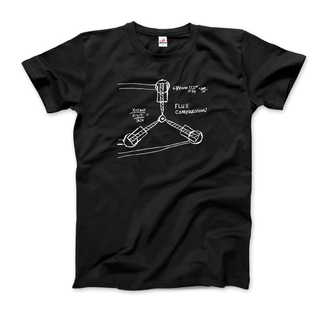Flux Capacitor Sketch T-shirt - Etsy