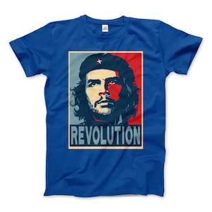 Che Guevara Revolution, Hope Style T-Shirt Royal Blue