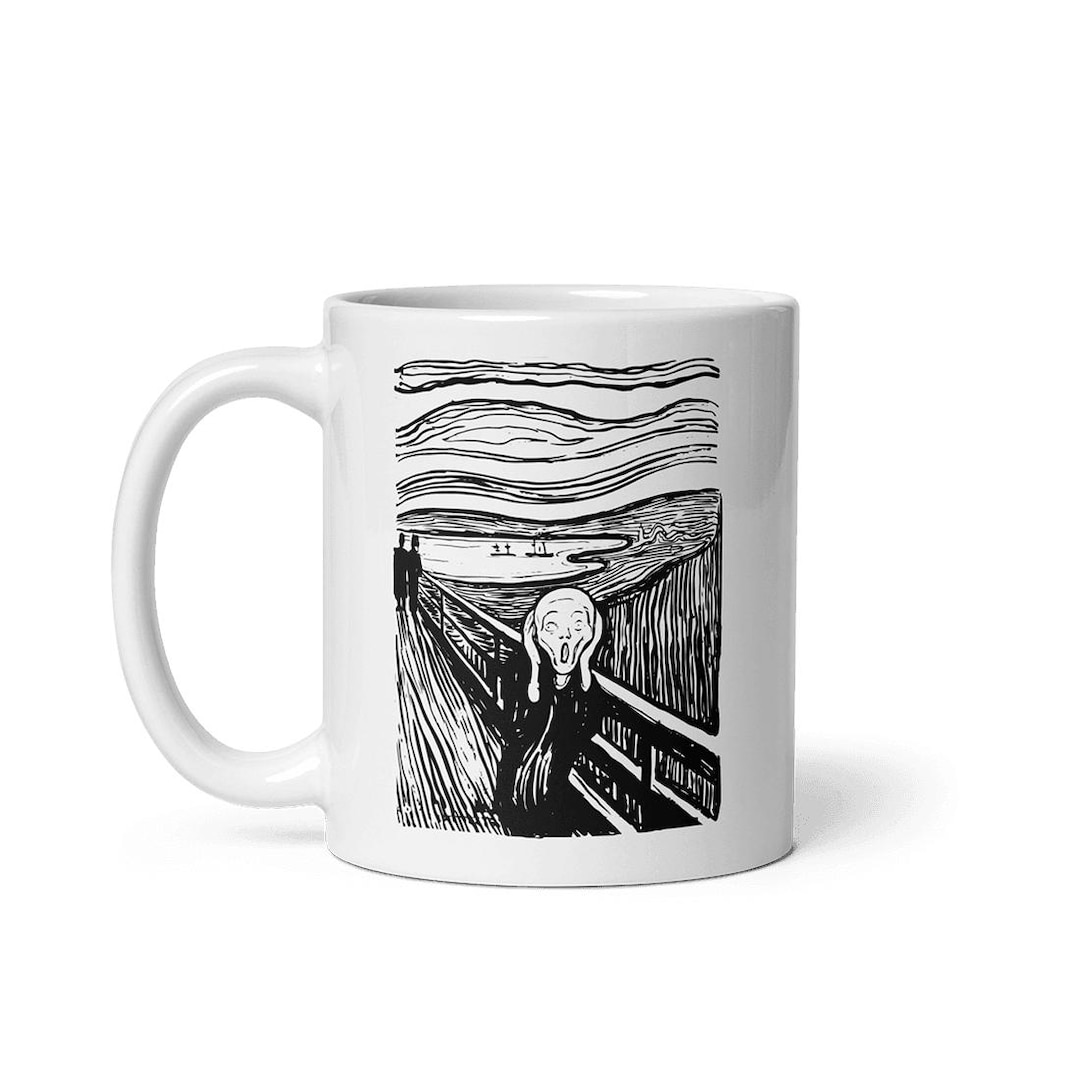 3dRose, The Scream Painting By Edvard Munch, 15oz Mug