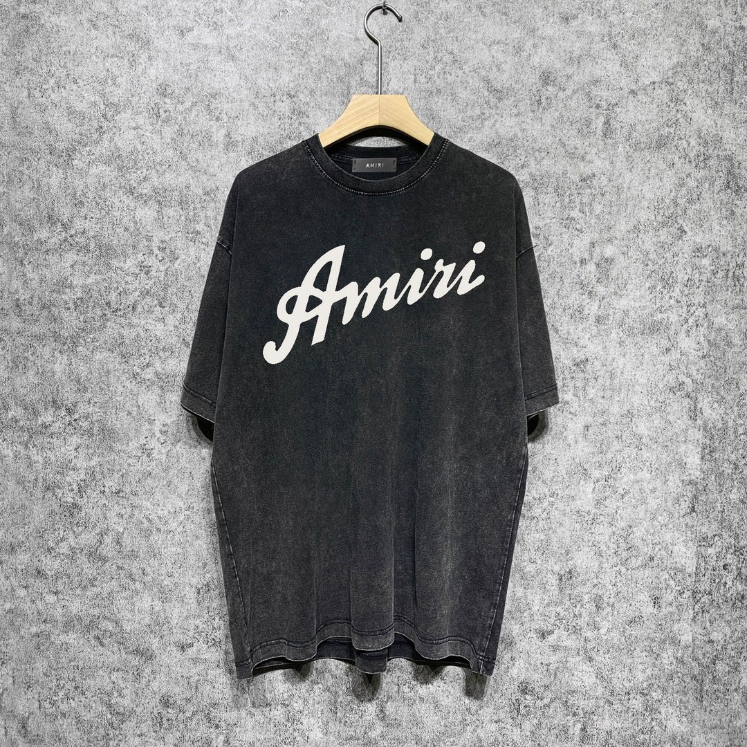 Amiri T-shirt With White Letter Logo-amiri Sweatshirt Gift for - Etsy