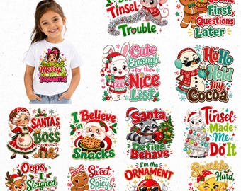 Cute funny Christmas PNG, Christmas clipart, kids shirt png, Christmas PNG, holiday shirt png, trendy PNG, vector clipart, digital download.