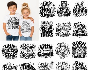 Toddler svg bundle, cute kids svg, kids shirt design, kids png, kids saying svg, kids quote clipart, baby svg, svg cricut, Nursery Quote svg